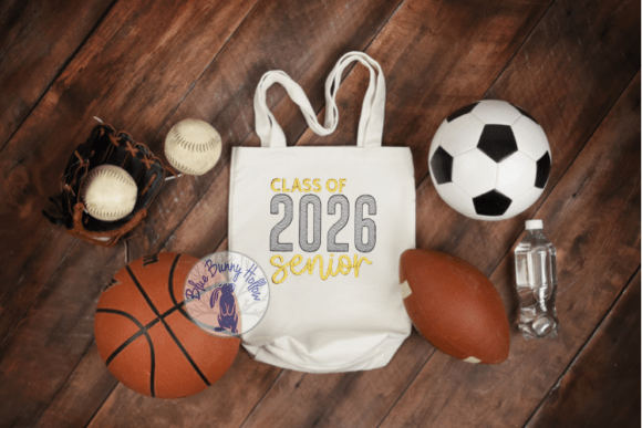 A Classic Embroidery Design for Personalizing Graduation Gifts
