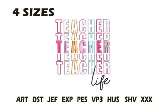 A Designer's Review of Teacher Life Retro Embroidery