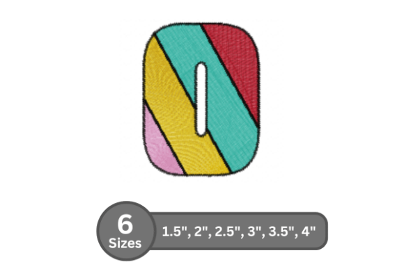 Candy Stripe Number -0: A Seasonal Embroidery Review