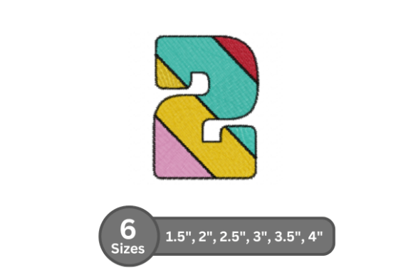 Candy Stripe Number -2: A Seasonal Embroidery Design Review