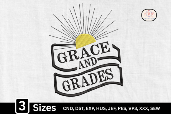 Grace and Grades Teacher Embroidery Design Review