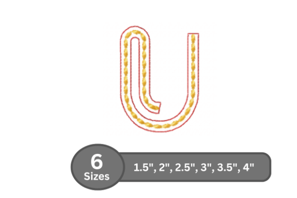Rope Twist Alphabet - U: A Designer’s Review for Gifts
