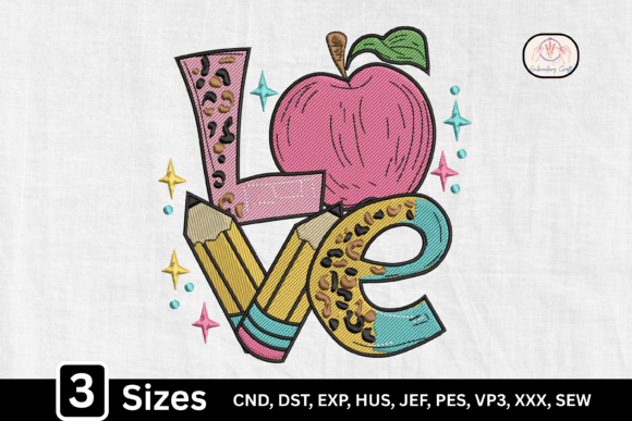 Teacher LOVE Embroidery: A Review for Personalized Gift Crafters