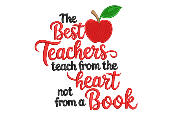 The Best Teachers Embroidery Design: A Designer’s Review